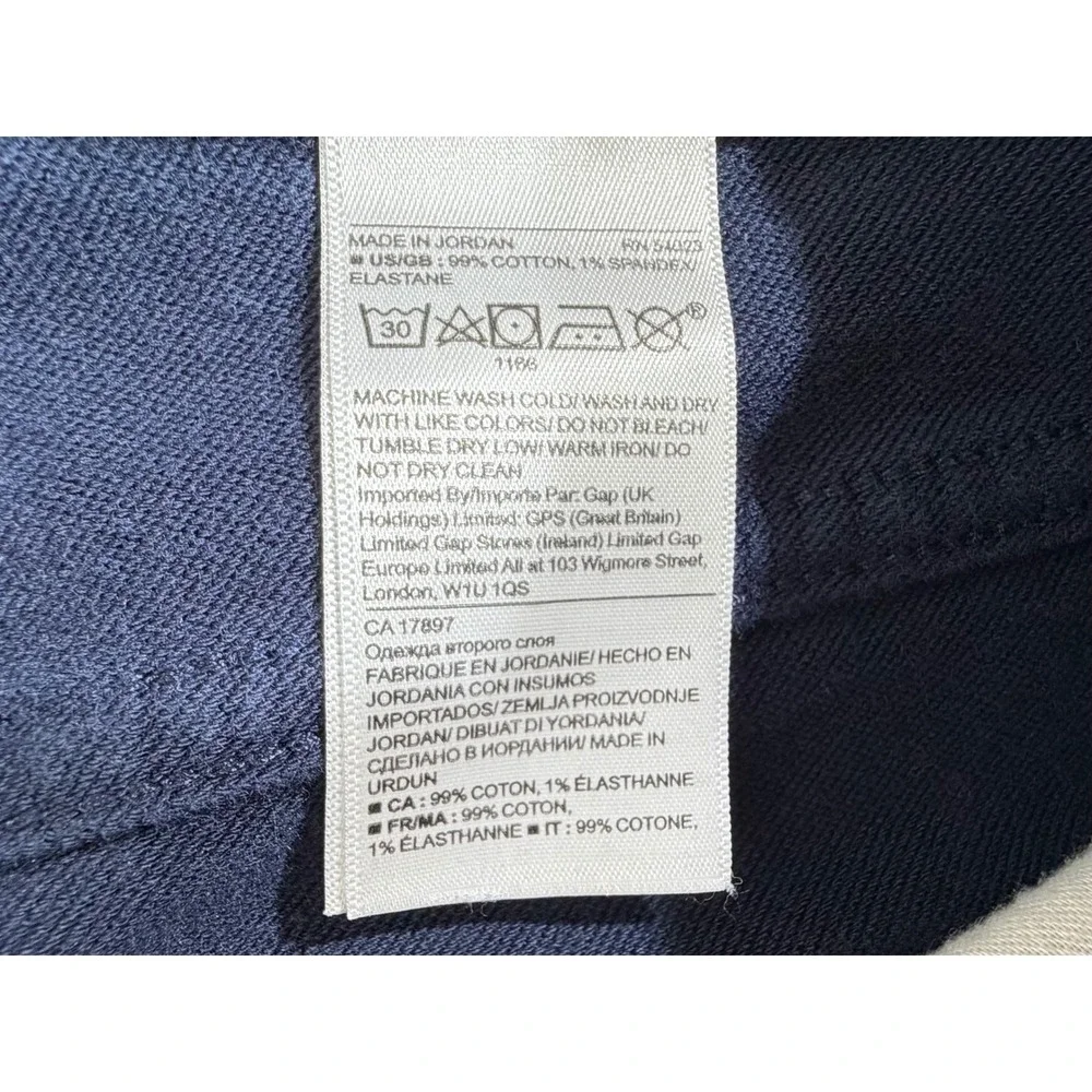Banana Republic Traveler‎ Slim Pants 32x34 (fits 33x33) Navy Stretch Cotton READ